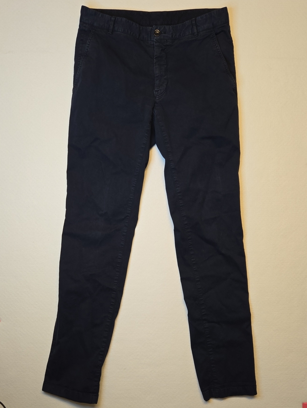 Tiger Of Sweden Rodman Navy Blue Slim Tapered Casual Chino Pants